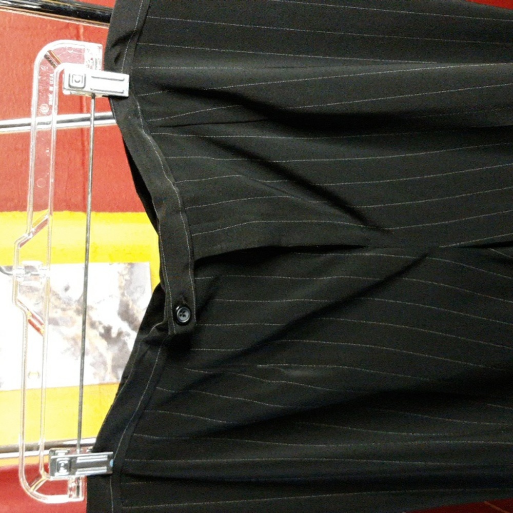 Jaclyn Smith Classic Plus Pin Stripe Slacks - Picture 3 of 8